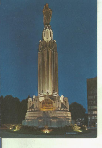 Postal 014714: Monumento al Sagrado Corazon en Bilbao