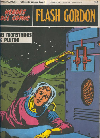 Flash Gordon de Burulan numero 93: Los monstruos de Pluton