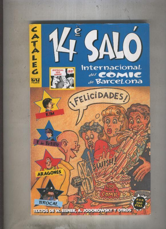 Catalogos del 14 salon del comic de Barcelona 1996