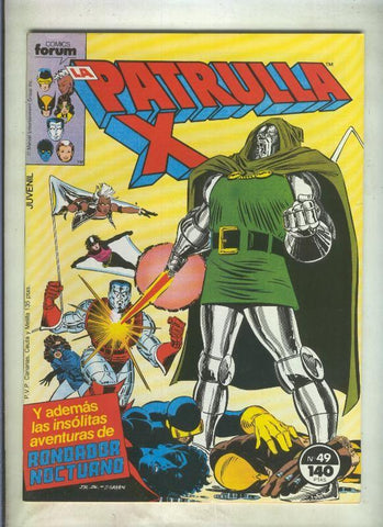 La Patrulla X volumen 1 numero 049: Salvar a Arcade