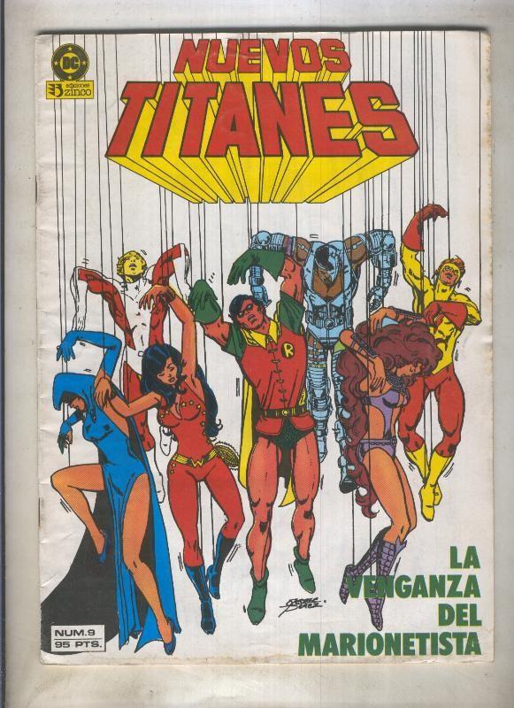 Nuevos Titanes volumen 1 numero 09 (numerado 7 en trasera)