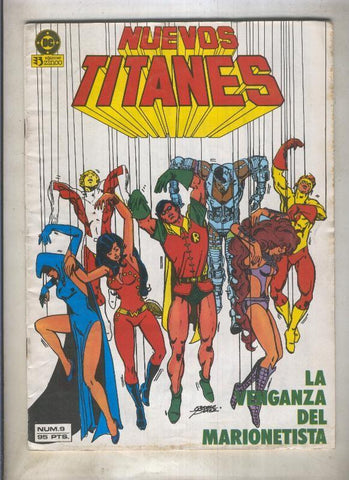 Nuevos Titanes volumen 1 numero 09 (numerado 7 en trasera)