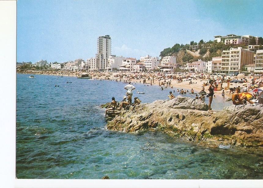 Postal 029248 : Costa Brava, Lloret de Mar, la playa