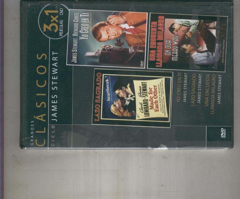 DVD: Grandes Clasicos CLICLO JAMES STEWART
