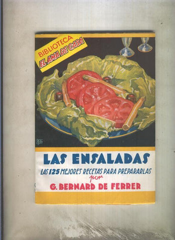 Biblioteca el ama de casa numero 003: Las ensaladas