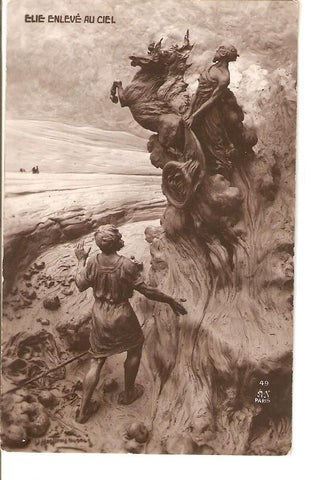 Postal 036492 : Elie Enleve au Ciel