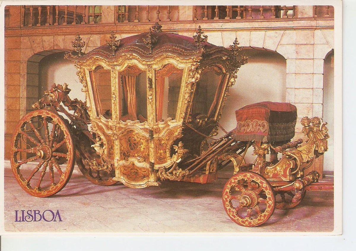 Postal 038639 : Lisboa - Portugal. Museu Nacional dos Coches