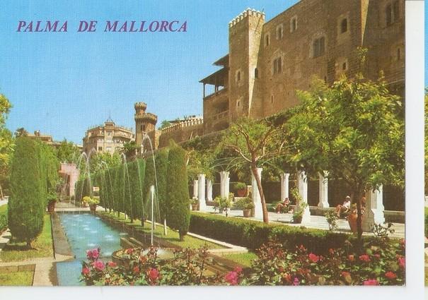 Postal 047418 : Palma de Mallorca. Jardines del huerto del Rey