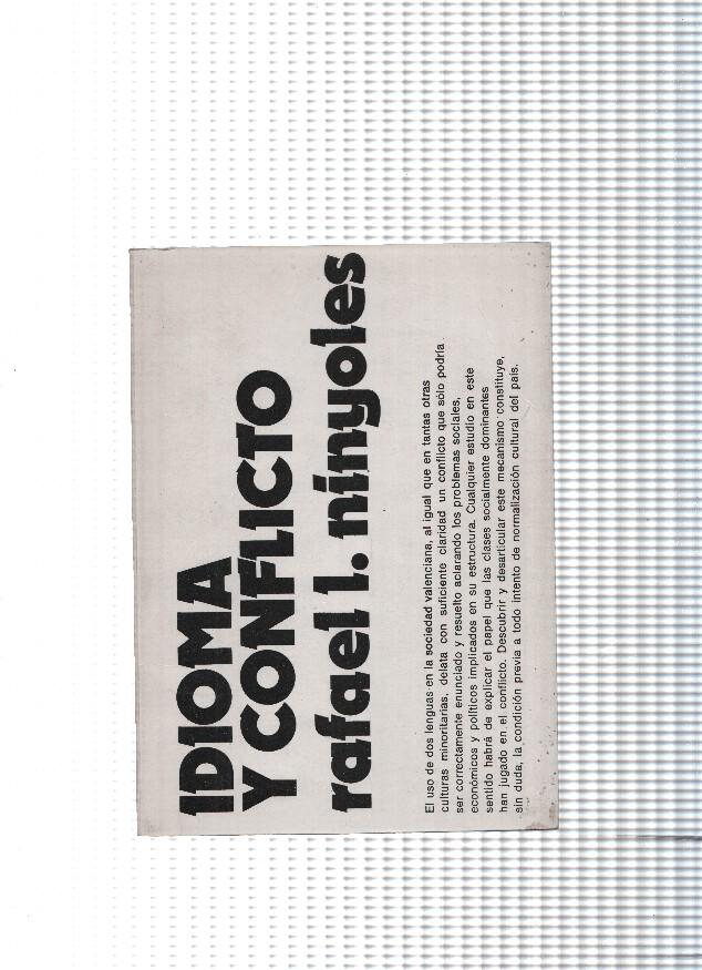 Idioma y conflicto