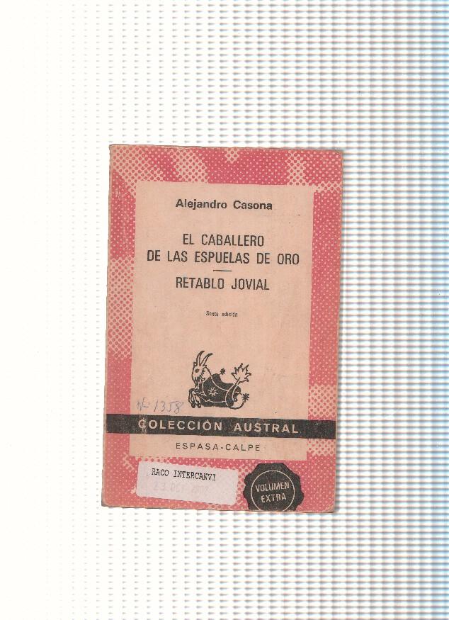 El caballero de las espuelas de oro - Retablo jovial