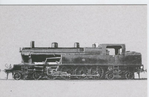 Postal 012264: Locomotora de Vapor 242-0402
