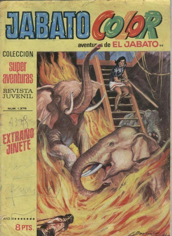Jabato color primera epoca numero 099: Extraño jinete