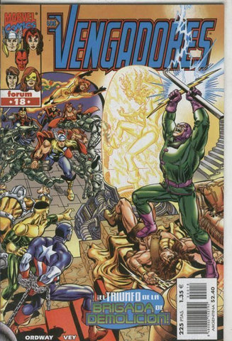 Los Vengadores volumen 3 numero 18: La batalla por Imperion
