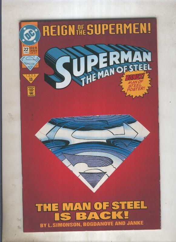 Superman the man of steel numero 022 