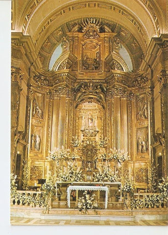 Postal 029016 : Santuario de Nuestra Señora de la Fuensanta. Retablo Altar Mayor