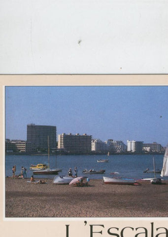 Postal 006734:  La Escala, Girona,  Cala de la Clota