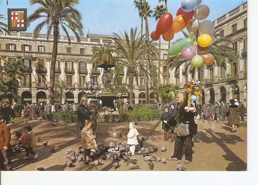 Postal 034947 : Barcelona Plaza Real