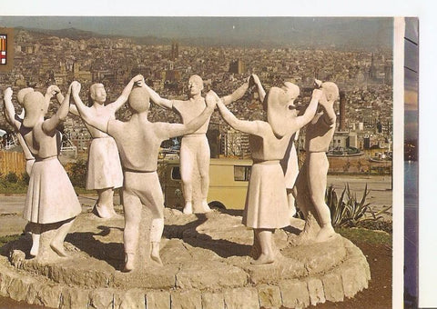 Postal 038925 : Barcelona. Monumento a la Sardana