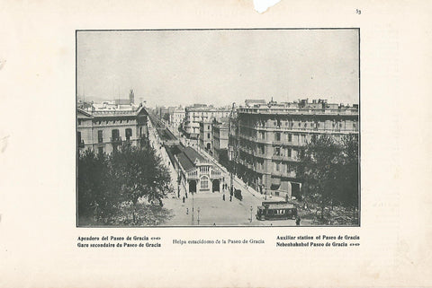 Lamina 024: Apeadero del Paseo de Gracia