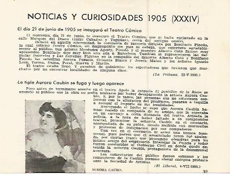 LAMINA 2492: Noticias y curiosidades 1905