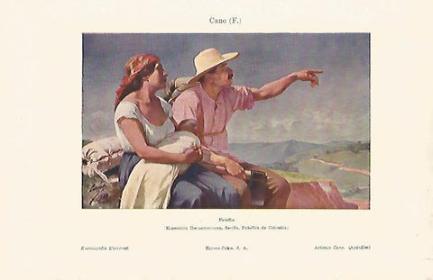 LAMINA ESPASA 8242: Familia por F. Cano