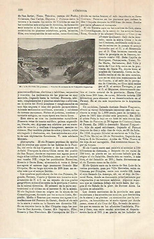LAMINA ESPASA 14961: Sierra de Cordoba en Argentina