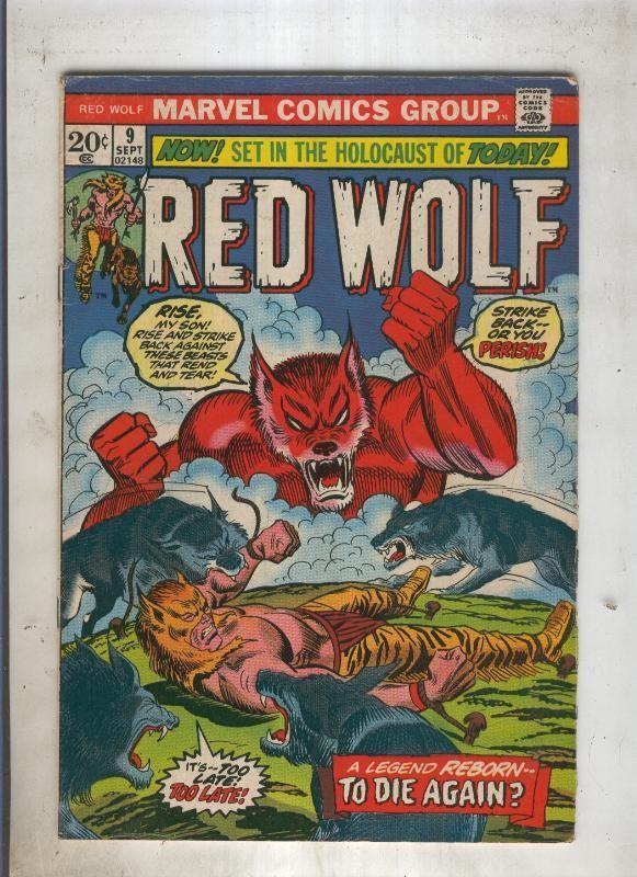 RED WOLF edicion 1972 numero 09