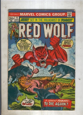 RED WOLF edicion 1972 numero 09