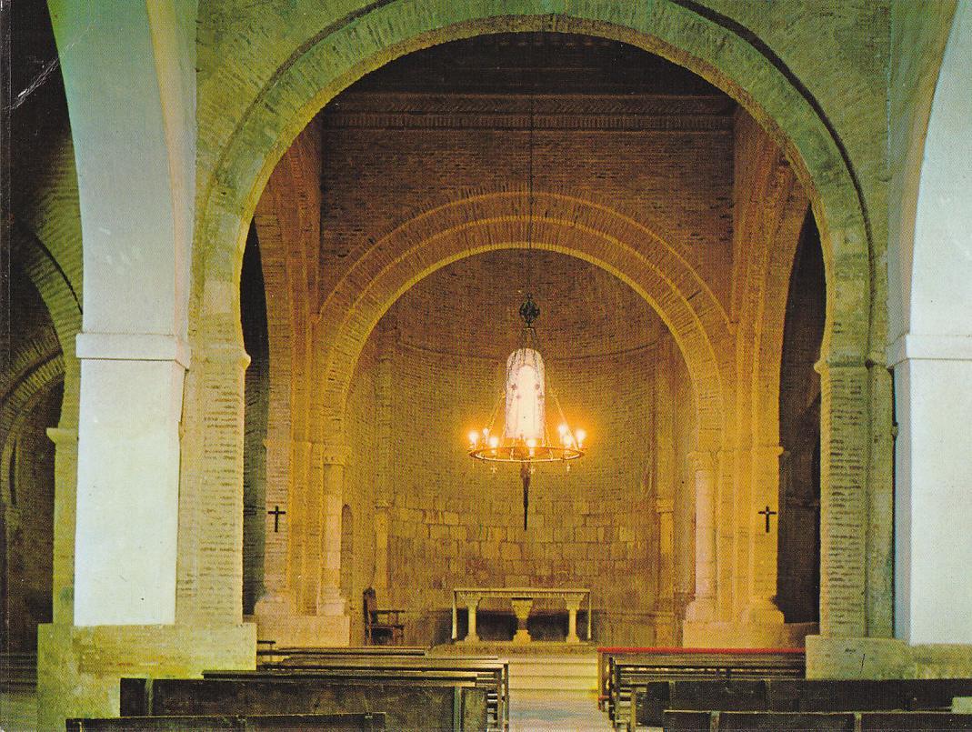Postal 61721 : Sahagun (Leon). Interior Iglesia de San Tirso