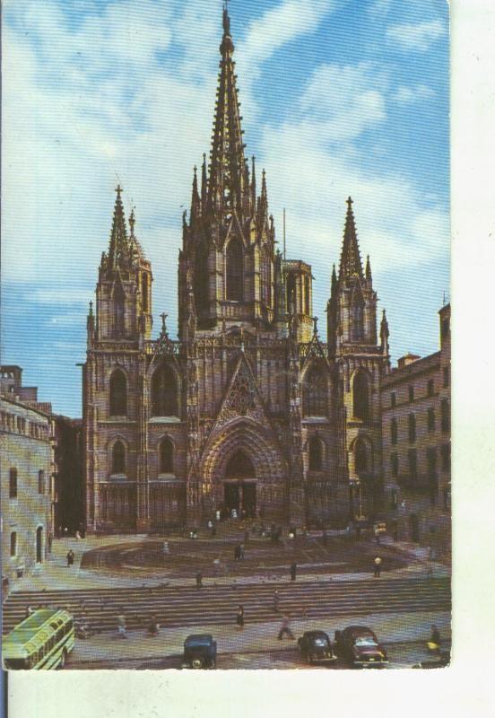 Postal 014696: Catedral de Barcelona