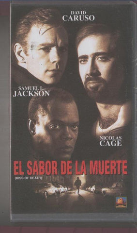 Video VHS: El sabor de la muerte
