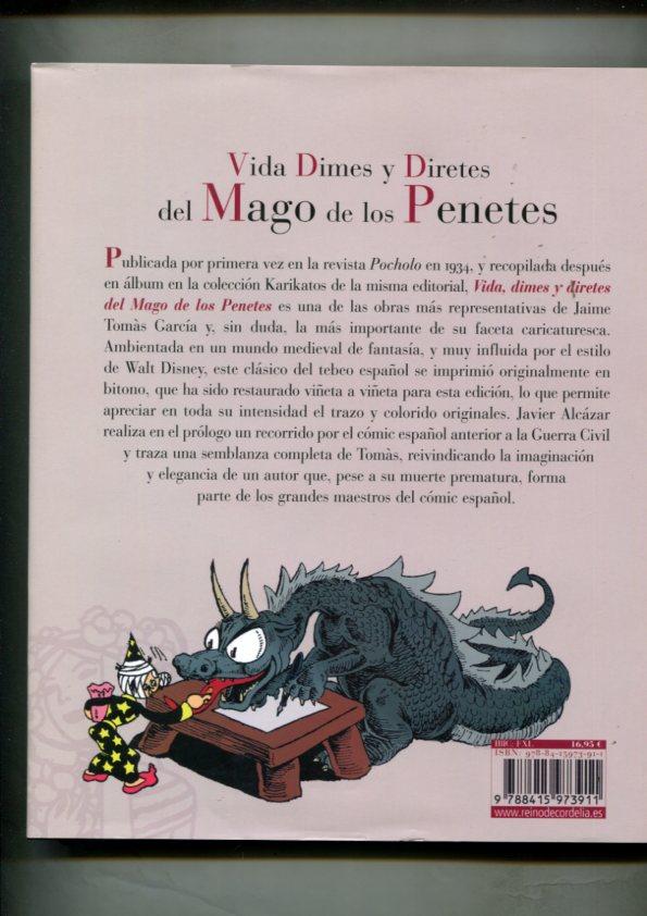 Los Tebeos de Cordelia numero 09: Vida dimes y diretes del Mago de los Penetes