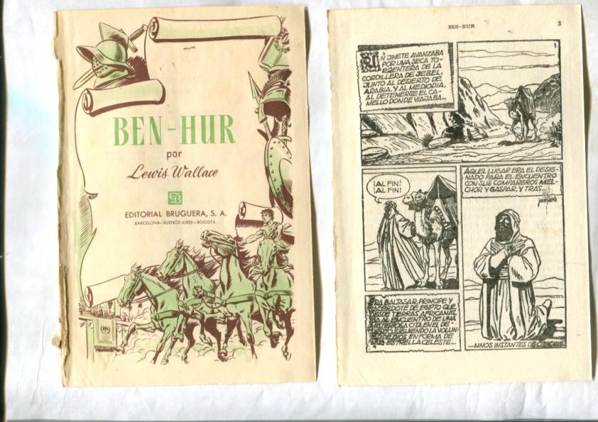 Ben Hur, dibujos de Javier Puerto