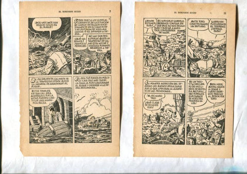 El robinson suizo , dibujos de Antonio Garcia