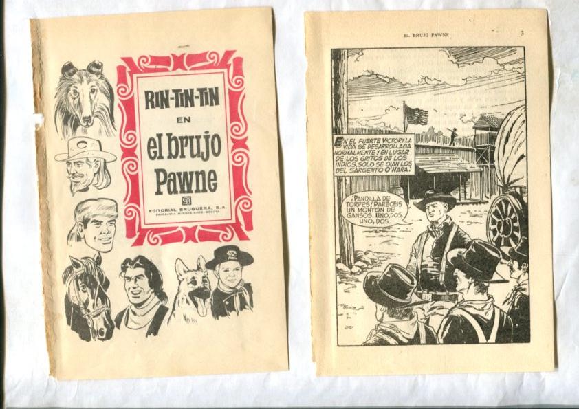 Rin Tin Tin: El brujo Pawne, dibujos de Mainou ?