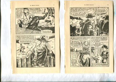 Rin Tin Tin: El brujo Pawne, dibujos de Mainou ?