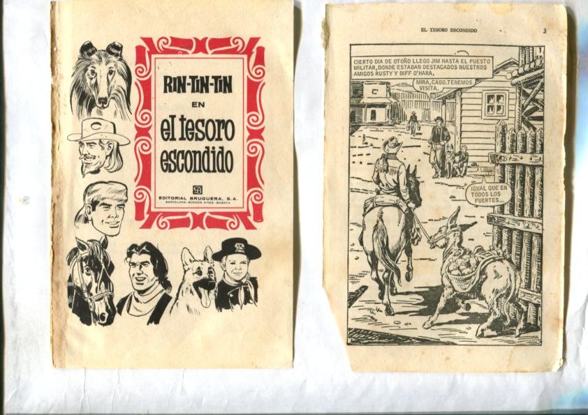 Rin Tin Tin: El tesoro escondido, dibujos de Ambros