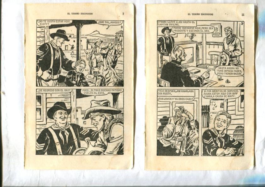 Rin Tin Tin: El tesoro escondido, dibujos de Ambros