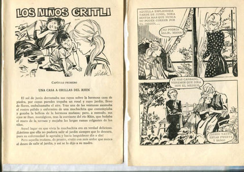 Los niños Gritli, dibujos de Campillo