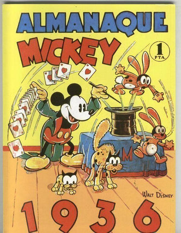 Facsimil: almanaque Mickey para 1936