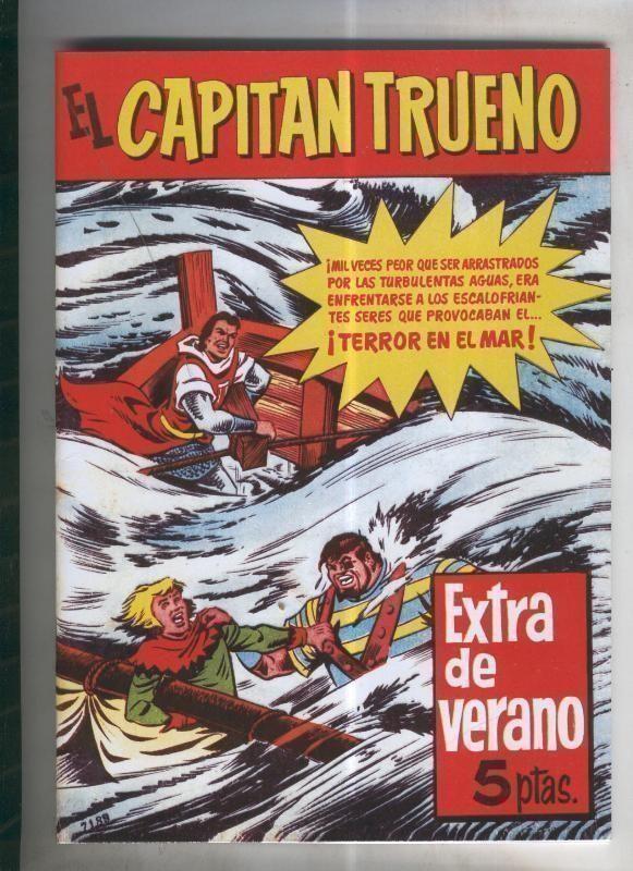 El Capitan Trueno facsimil extra verano 1960: Terror en el mar