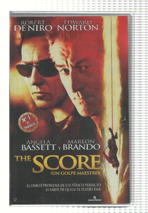 VHS-Cine: THE SCORE, Un Golpe Maestro - Robert De Niro
