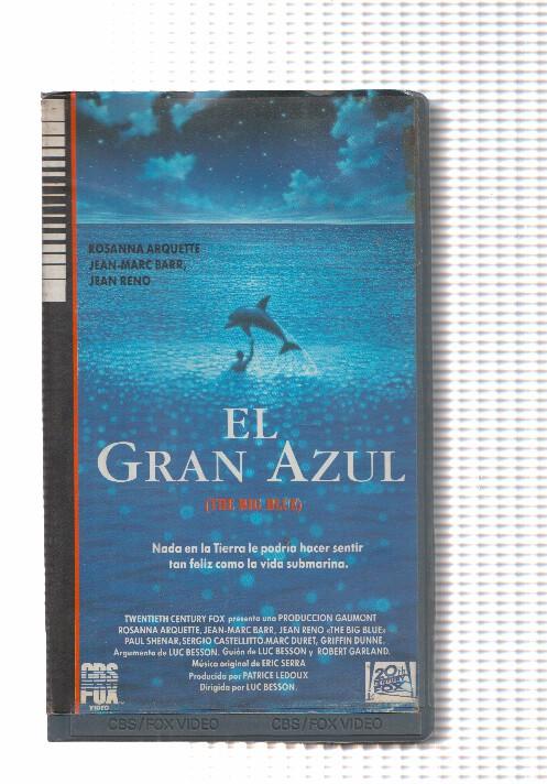 VHS-Cine: EL GRAN AZUL - Rossana Arquette