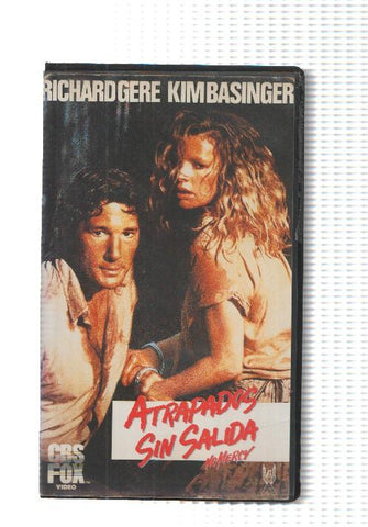 VHS-Cine: ATRAPADOS SIN SALIDA - Richard Gere y Kim Basinger