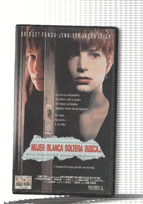 VHS-Cine: MUJER BLANCA SOLTERA BUSCA - Bridget Fonda