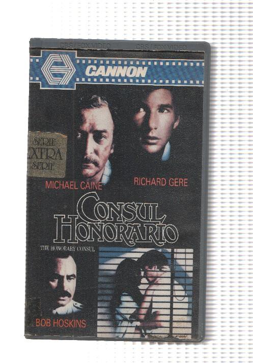 VHS-Cine: CONSUL HONORARIO - Michael Caine, Richard Gere