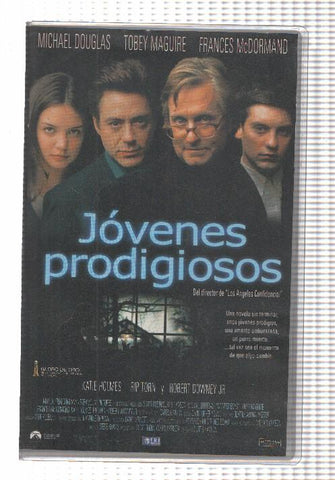 VHS-Cine: JOVENES PRODIGIOSOS - Michael Douglas