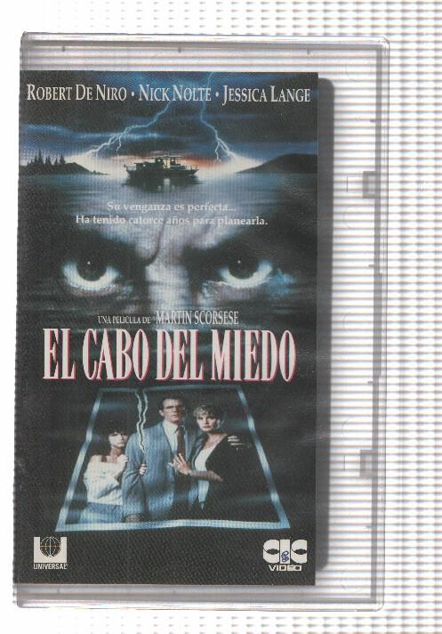 VHS-Cine: EL CABO DEL MIEDO - Robert DeNiro, Nick Nolte