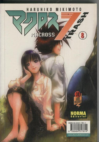 Manga gran volumen numero 38: Macross 7 Trash numero 8 