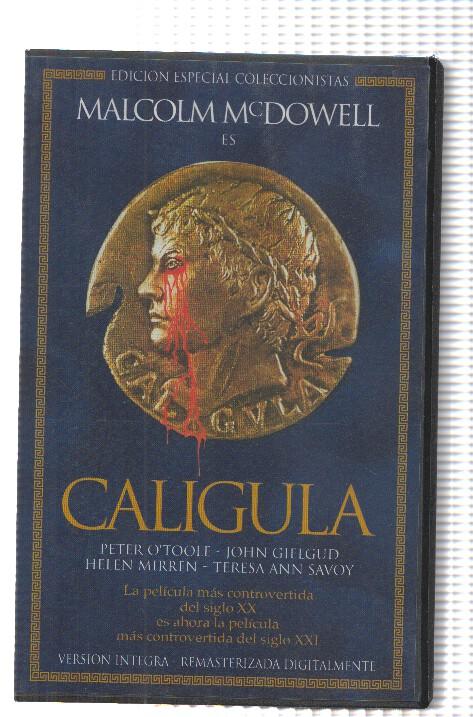 VHS-Cine: CALIGULA - Malcom McDowell (Edicion Especial Coleccionistas)